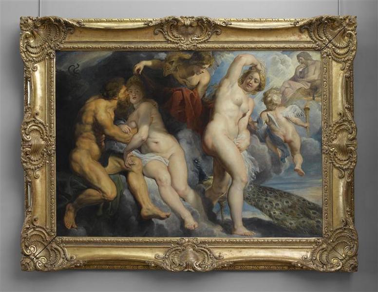 Ixion roi des lapithes trompé par Junon_5