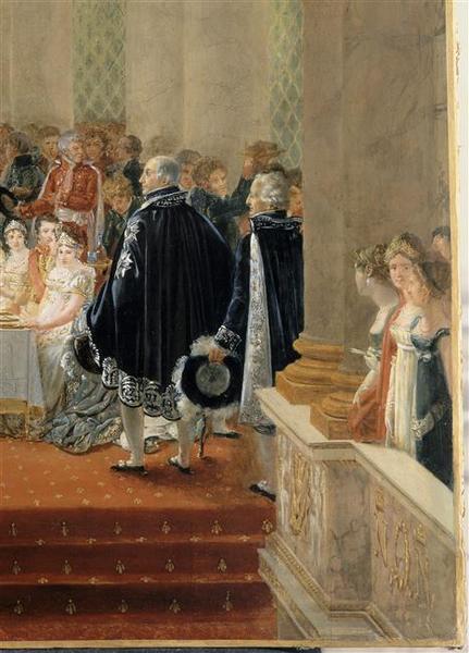 Mariage de Napoléon Ier et de Marie-Louise. 2 avril 1810 ; Banquet du mariage de Napoléon et de Marie-Louise dans la salle de spectacle des Tuileries (autre titre)_5