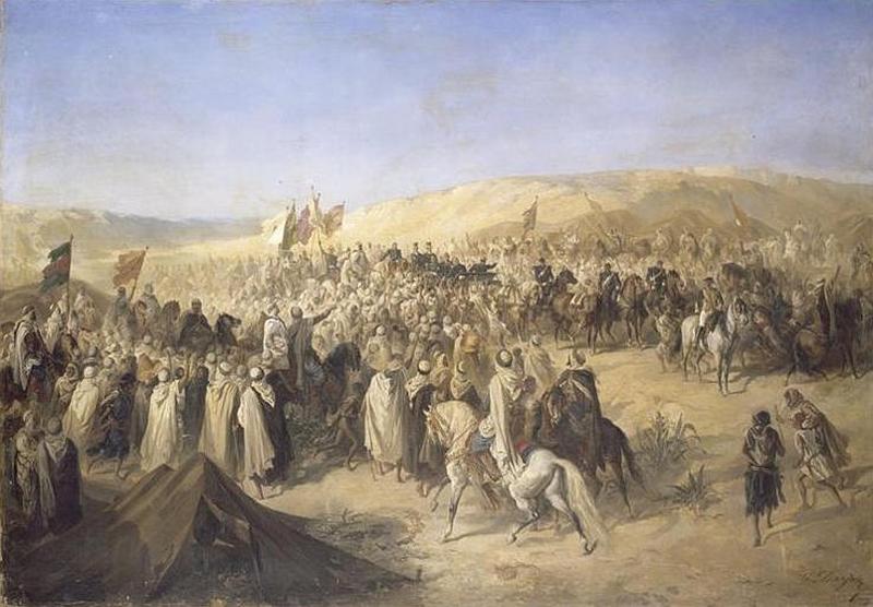 L'EMPEREUR ACCORDE LA GRACE DES FLITTAS.VOYAGE EN ALGERIE. 21 MAI 1865_0