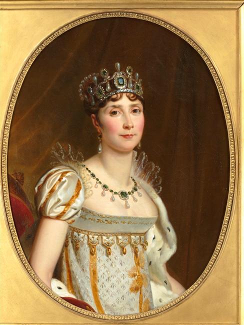 Joséphine de Beauharnais, impératrice des Français ( 1763-1814) en costume impérial_0
