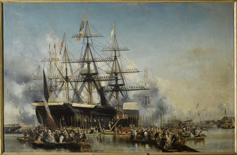 DEBARQUEMENT DU ROI LOUIS-PHILIPPE 1ER A PORTSMOUTH.8 OCTOBRE 1844_0