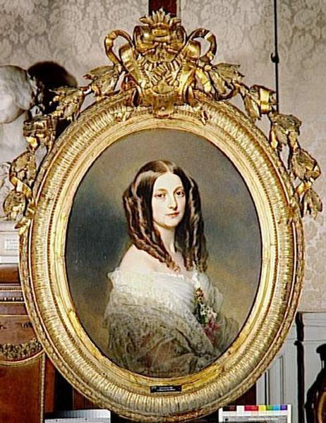 LA MARQUISE DE LAS MARISMAS, COMTESSE AGUADO (1817-1855), Франц Ксавер Винтерхальтер, 1857