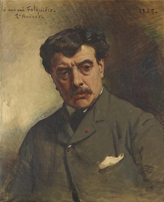 ALEXANDRE FALGUIERE (1831-1900), Léon Bonnat, 1887