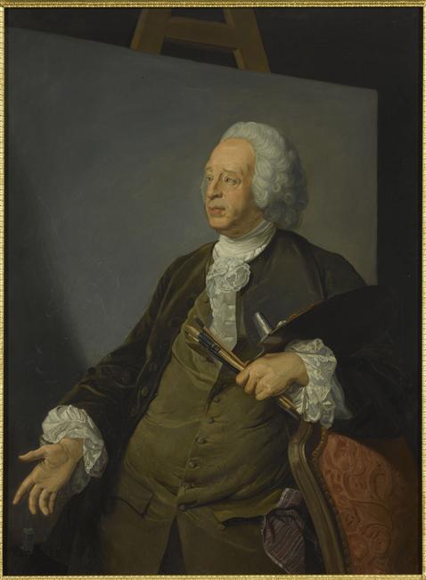 JEAN-BAPTISTE OUDRY (1686-1755), Jean-Baptiste Perroneau, 4e quart 19e siècle