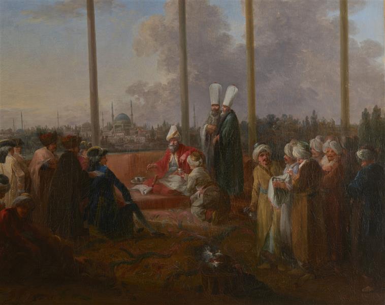 AUDIENCE ACCORDEE PAR LE GRAND VIZIR AIMALI CARAC A MONSIEUR DE SAINT-PRIEST.18 MARS 1779_1