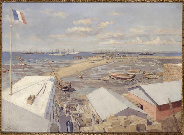 Expédition de Madagascar : débarquement à Majunga, 15 MAI 1895_0