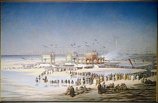 INAUGURATION DU CANAL DE SUEZ.17 NOVEMBRE 1869_0