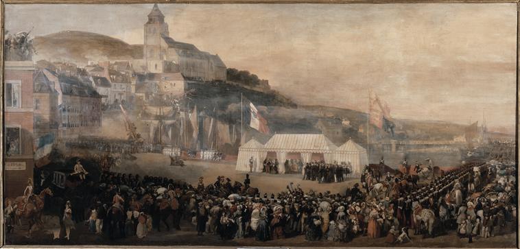 RECEPTION DE LA REINE D'ANGLETERRE AU TREPORT.2 SEPTEMBRE 1843_0
