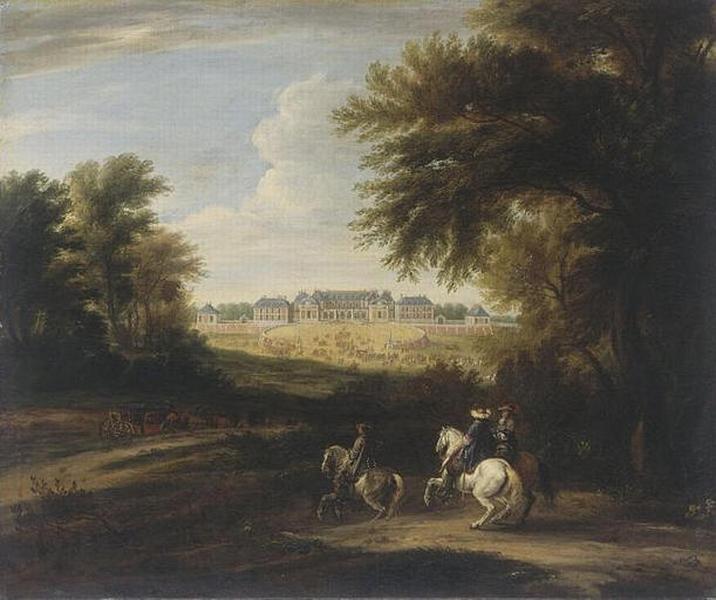 VUE DU CHATEAU DE VERSAILLES, VERS 1664_0
