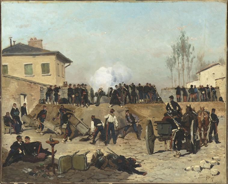 COMBAT A VILLEJUIF, SIEGE DE PARIS.19 SEPTEMBRE 1870_0