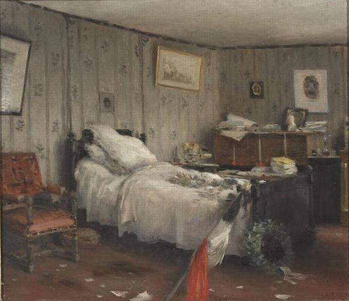 CHAMBRE MORTUAIRE DE LEON GAMBETTA.1882_0