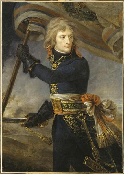 LE GENERAL BONAPARTE AU PONT D'ARCOLE.17 NOVEMBRE 1796_0