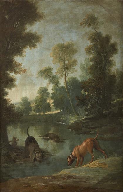 LES DEUX CHIENS ET L'ANE MORT_0