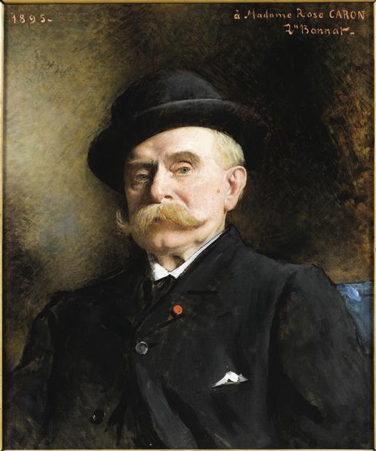 ERNEST REYER (1823-1909), Léon Bonnat, 1895