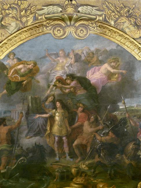 LE ROI ARME SUR TERRE ET SUR MER. 1672_1