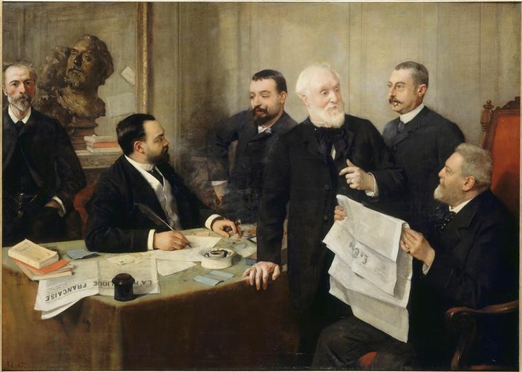 A LA DIRECTION DE LA 'REPUBLIQUE FRANCAISE' EN 1890_0
