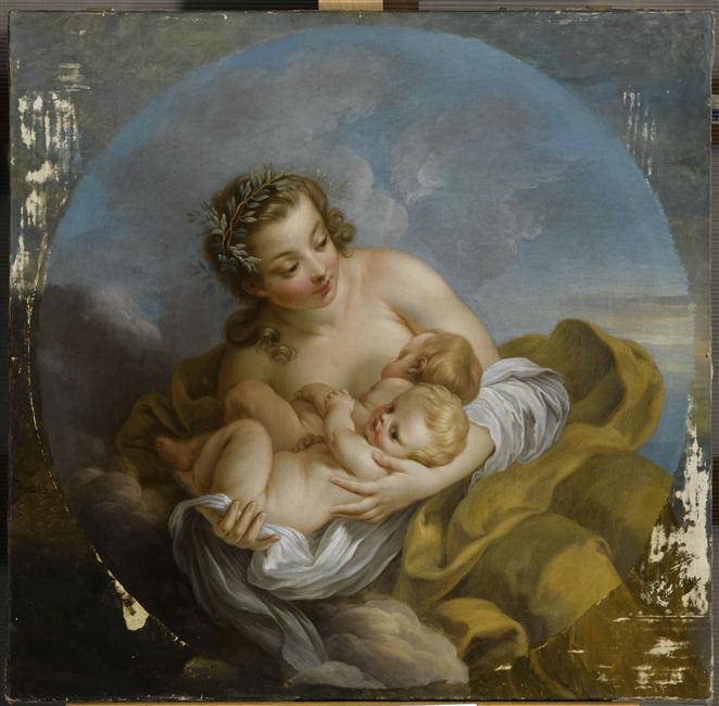 LA FECONDITE, François Lemoyne, 1ère moitié 18e siècle