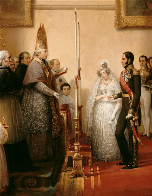 MARIAGE DU ROI DES BELGES AU CHATEAU DE COMPIEGNE.9 AOUT 1832_2