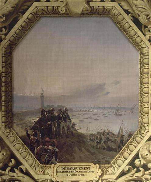 DEBARQUEMENT DE L'ARMEE FRANCAISE EN EGYPTE.2 JUILLET 1798_0