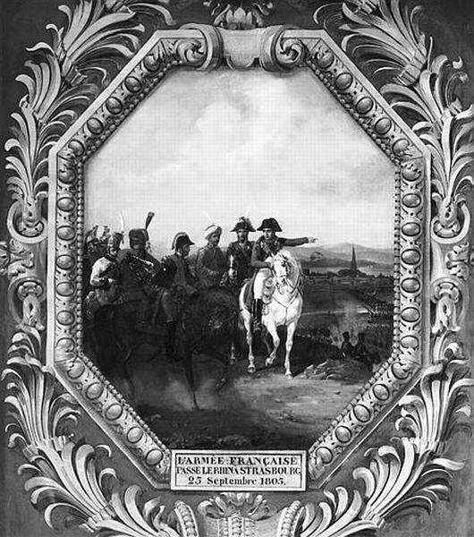 NAPOLEON PASSE LE RHIN A STRASBOURG. 25 AOUT 1805_0