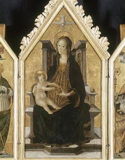 TRIPTYQUE, LA VIERGE ET L'ENFANT_1