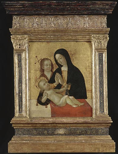 LA VIERGE ET L'ENFANT AVEC LE PETIT SAINT JEAN_0