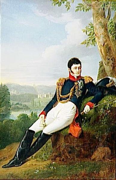Jérôme Bonaparte, roi de Westphalie (1784-1860) ; Jérôme Bonaparte assis dans le parc de Wilhelmshöhe (autre titre)_0
