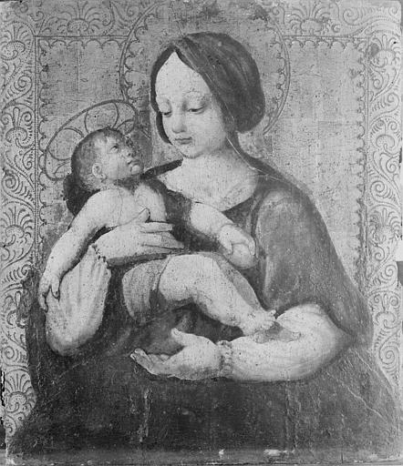 LA VIERGE ET L'ENFANT_0