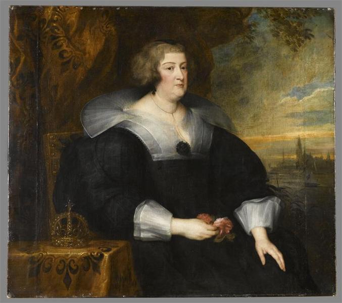 Portrait de Marie de Médicis_0