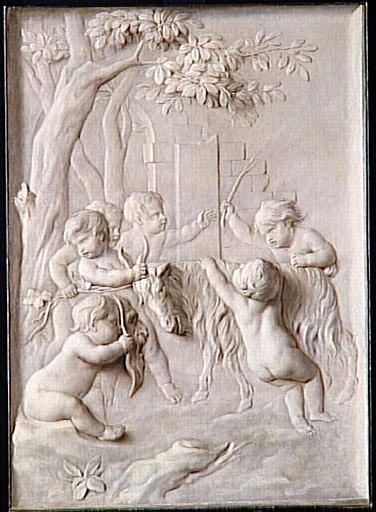 JEUX D'ENFANTS, Marten Josef Geeraerts, 18e siècle