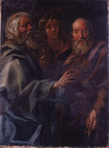 SAINT ANDRE, SAINT JEAN L'EVANGELISTE ET SAINT PAUL_0
