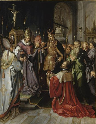 PRESENTATION DE LA SAINTE TUNIQUE A CHARLES QUINT_0