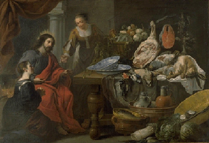 Jésus chez Marthe et Marie_0