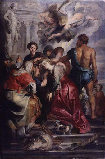 Le martyre de sainte Catherine_0