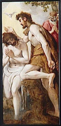 SAINT PHILIPPE (FACE). BAPTEME DU CHRIST (REVERS)_1
