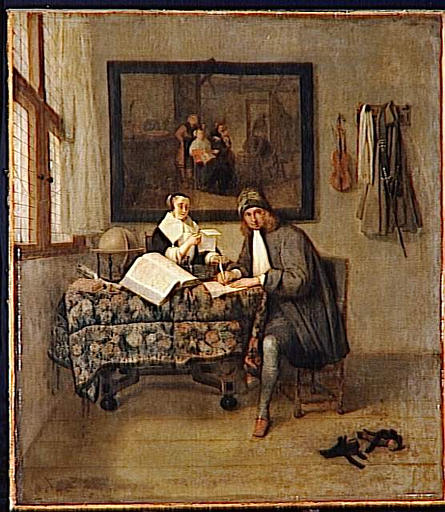 SCENE D'INTIMITE, DIT AUSSI LA VIE STUDIEUSE_0