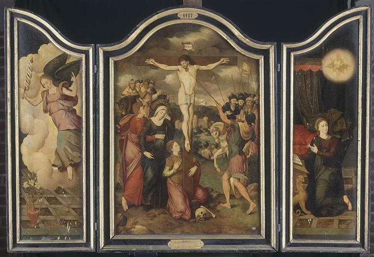 LE CHRIST EN CROIX.L'ANNONCIATION_0