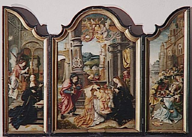 TRIPTYQUE DE LA NATIVITE DU CHRIST_0