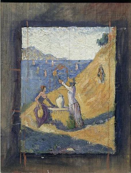 FEMMES AU PUITS, ETUDE PREPARATOIRE 3_0