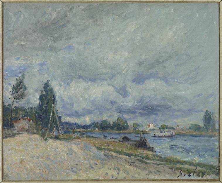 LES BORDS DU LOING OU DE LA SEINE_0