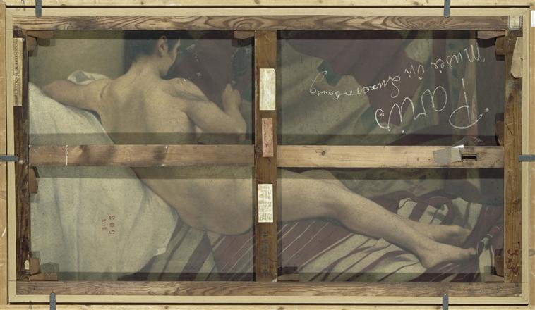 VIEILLE SERVANTE ; AU REVERS ETUDE DE NU_1