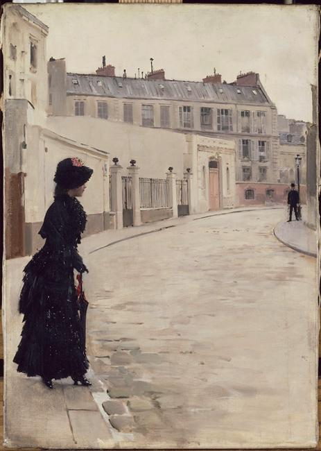 L'ATTENTE, RUE DE CHATEAUBRIAND, A PARIS_0