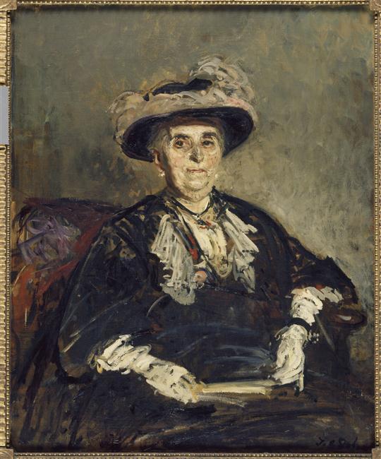 PORTRAIT DE Mme H. GERMAIN, NEE BLANCHE VUITRY (1840-1913)_0