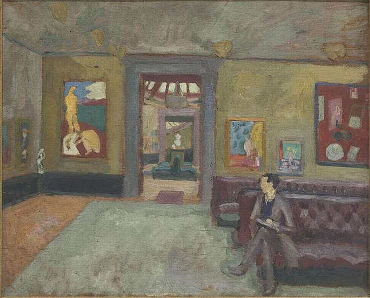 UNE SALLE DE LA SECONDE EXPOSITION POST-IMPRESSIONNISTE, 1912_0