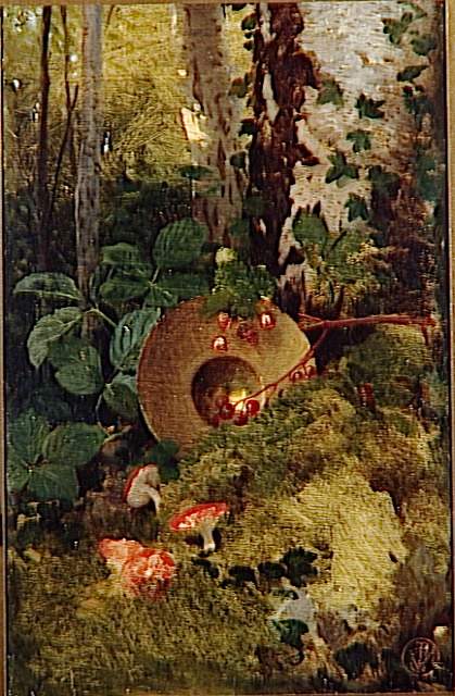 SOUS BOIS AUX CHAMPIGNONS ROUGES_0
