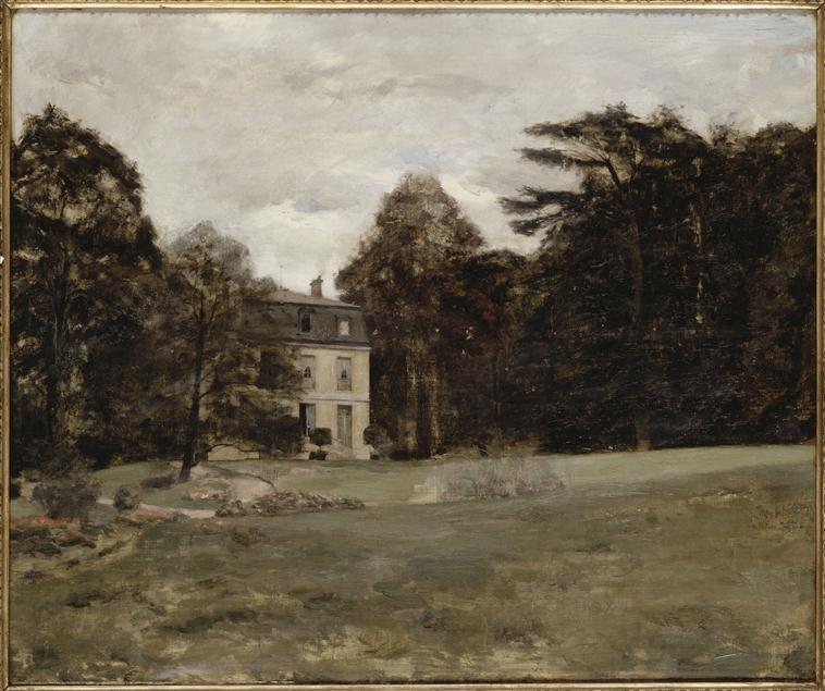 LE PARC ET LE CHATEAU DE PRUNAY A LOUVECIENNES_0