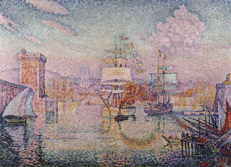 L'ENTREE DU PORT DE MARSEILLE_0