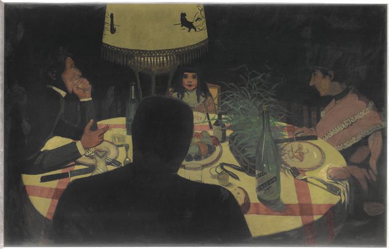 LE DINER, EFFET DE LAMPE_0