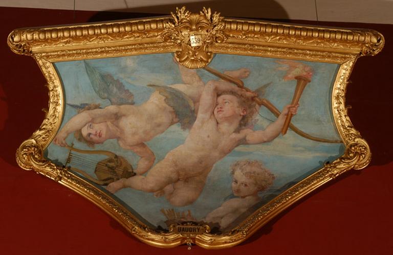 AMOURS PORTANT LES ATTRIBUTS D'APOLLON_0