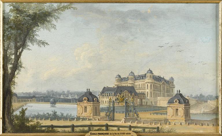 VUE DU CHATEAU DE CHANTILLY_0
